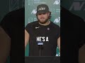 Joe Tippmann Talks About How Aaron Rodgers Has Helped Him #nfl #jets