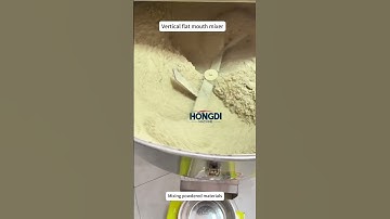 New large flat mouth powder mixer #machine