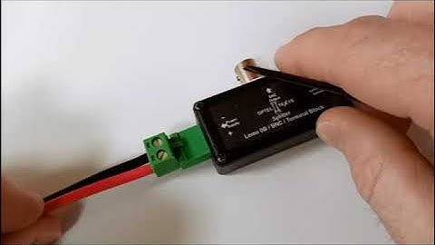 TUTORIAL-SPLITTER CONNEXION ON 152 SENSOR