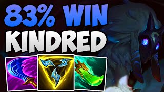 CHALLENGER 83% WIN RATE KINDRED! | CHALLENGER KINDRED JUNGLE GAMEPLAY | Patch 13.24 S13