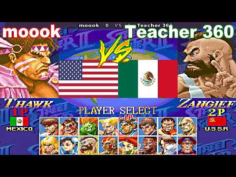 Super Street Fighter II X: Grand Master Challenge - moook vs Teacher 360