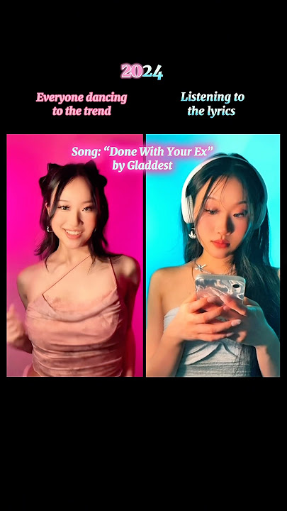 #pov You thought 2 dance trends were the same song until you listen to the song lyrics… #shorts