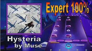 Fortnite Festival - Hysteria by Muse Expert Guitar 100% ON CONTROLLER