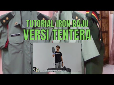 TUTORIAL IRON BAJU GAYA TENTERA