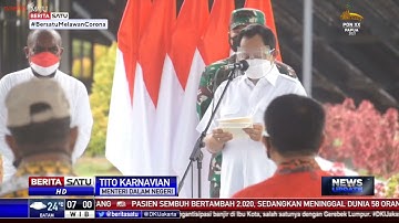 Mendagri Tito Karnavian Paparkan Manfaat Pembangunan PLBN Sota di Merauke