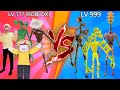 Team Siren Head Vs Siren Head Level Up Boss Vs Human Hulk 17 With ROBLOX 