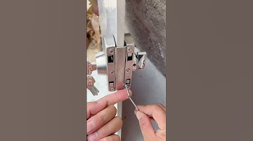 Product Link in Bio ( 355 ) 🚀 Sliding Door Stainless Steel Safety Glass Door Lock