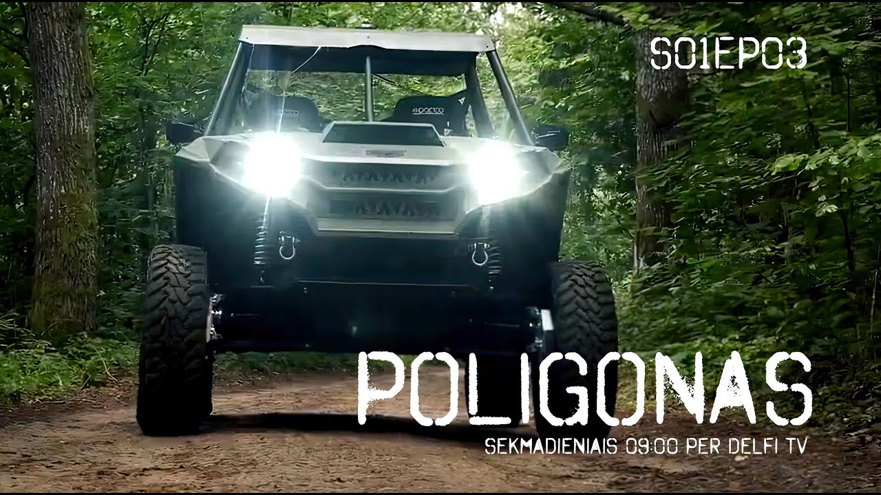 Poligonas. Pirmojo Lietuviško hibridinės pavaros visureigio evoliucija