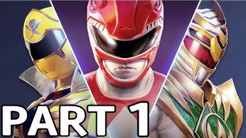 POWER RANGERS BATTLE FOR THE GRID Walkthrough Gameplay Part 1 - LORD DRAKKON