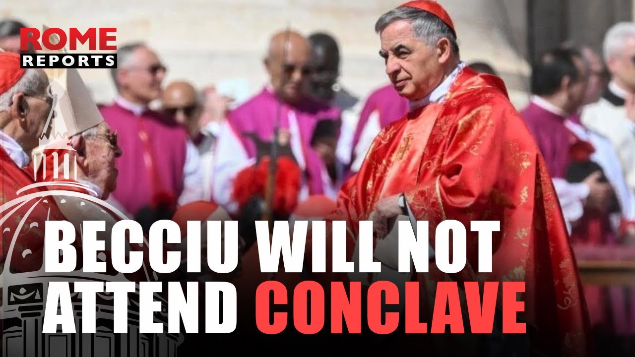 Becciu will not attend the conclave: “I will obey the will of the Pope as I always have.”