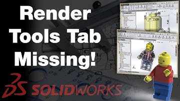 Render Tools Tab Missing in Solidworks