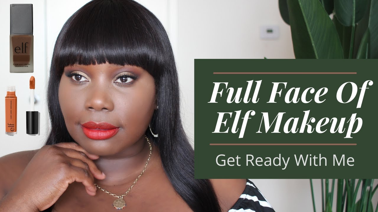 Best $6 Foundation Ever! Elf Makeup Flawless Foundation Review | Get Ready  With Me - Youtube