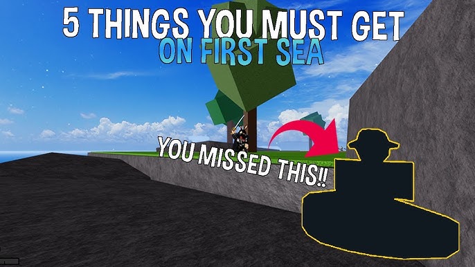 5 Secret Places In First Sea #bloxfruits #roblox