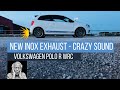 Polo R WRC - NEW INOX EXHAUST ! CRAZY SOUND ! Forget Milltek, Supersprint, ...