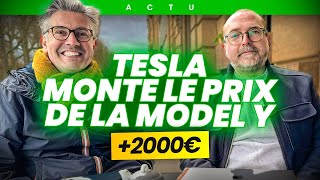 Tesla Model Y : une hausse de prix qui fait débat + le Reste de l'Actu Auto