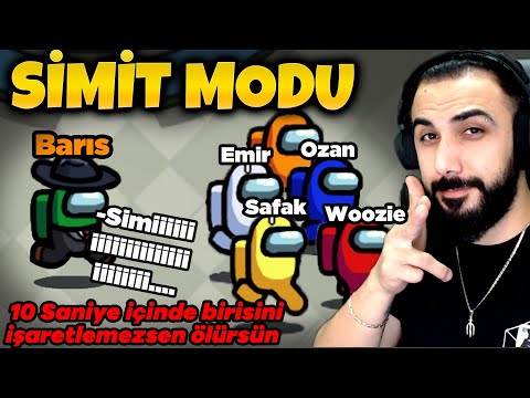 SÜREN BİTMEDEN BAŞKA BİRİSİNİ EBELE!! AMONG US YENİ SİMİT MODU!! | Barış Can