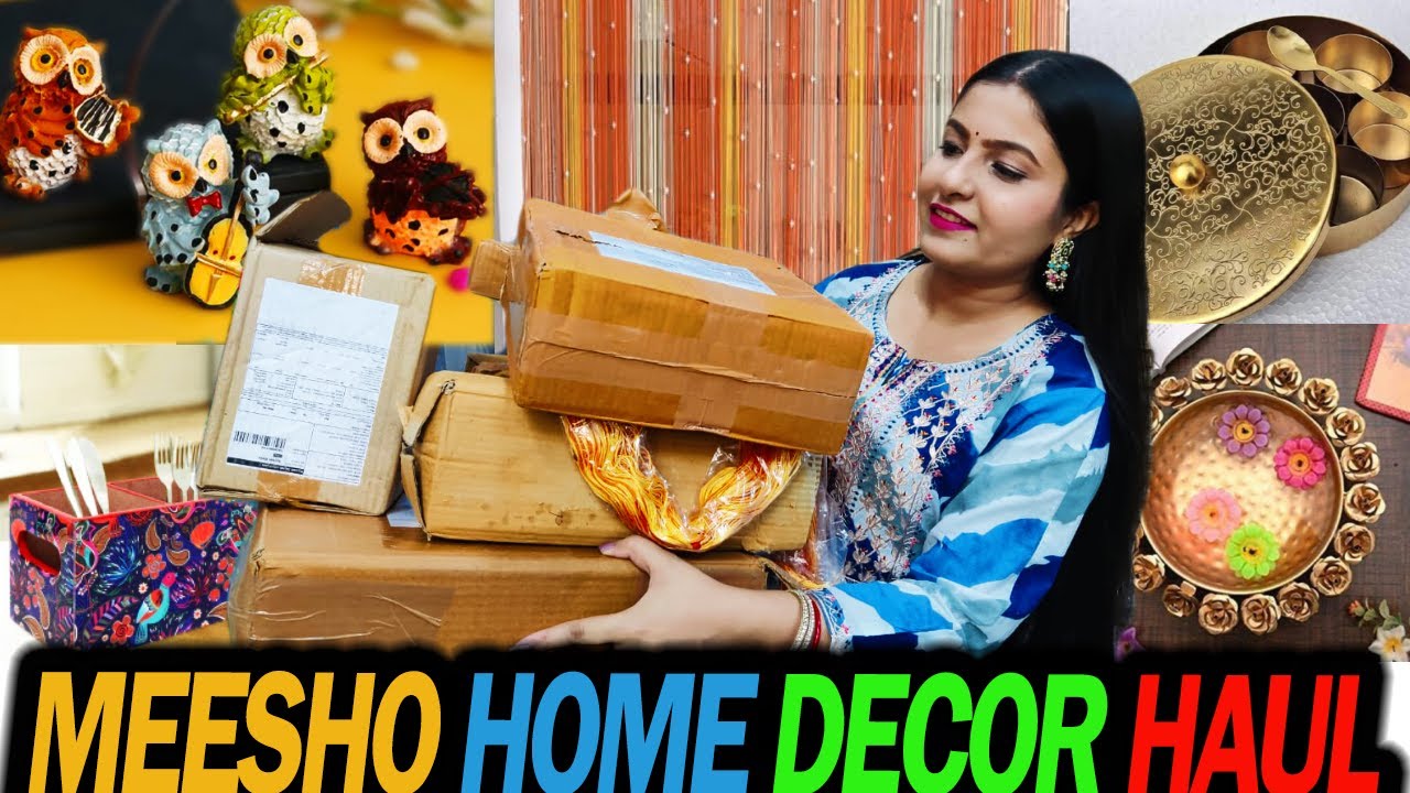Meesho Home Decor Haul Starting Rs 118 Latest Kitchen Utilities and