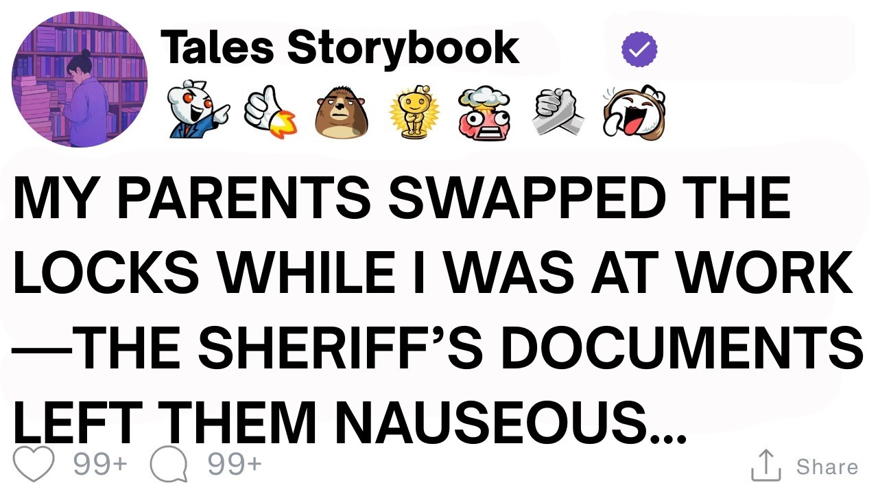[ Full Story ]My Parents Swapped The Locks While I Was At Work—The Sheriff’s Documents Left...