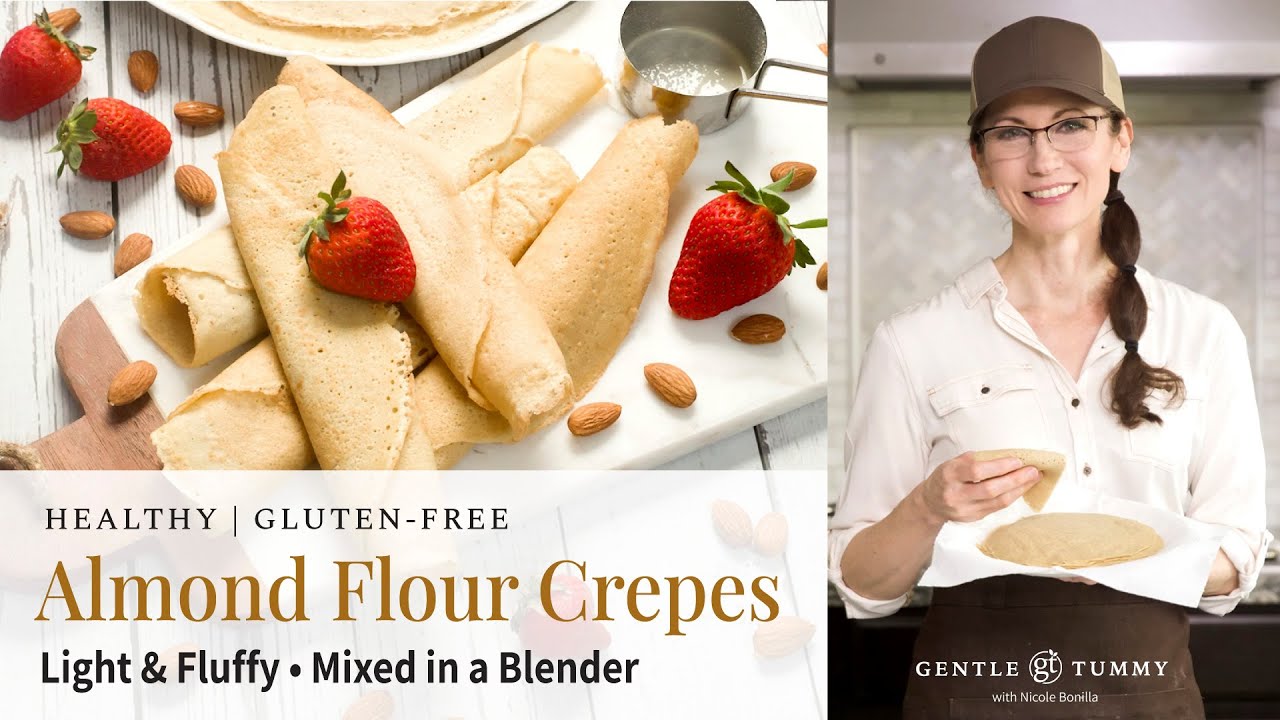 BEST Gluten-Free Almond Flour Crepes Low-Carb Recipe