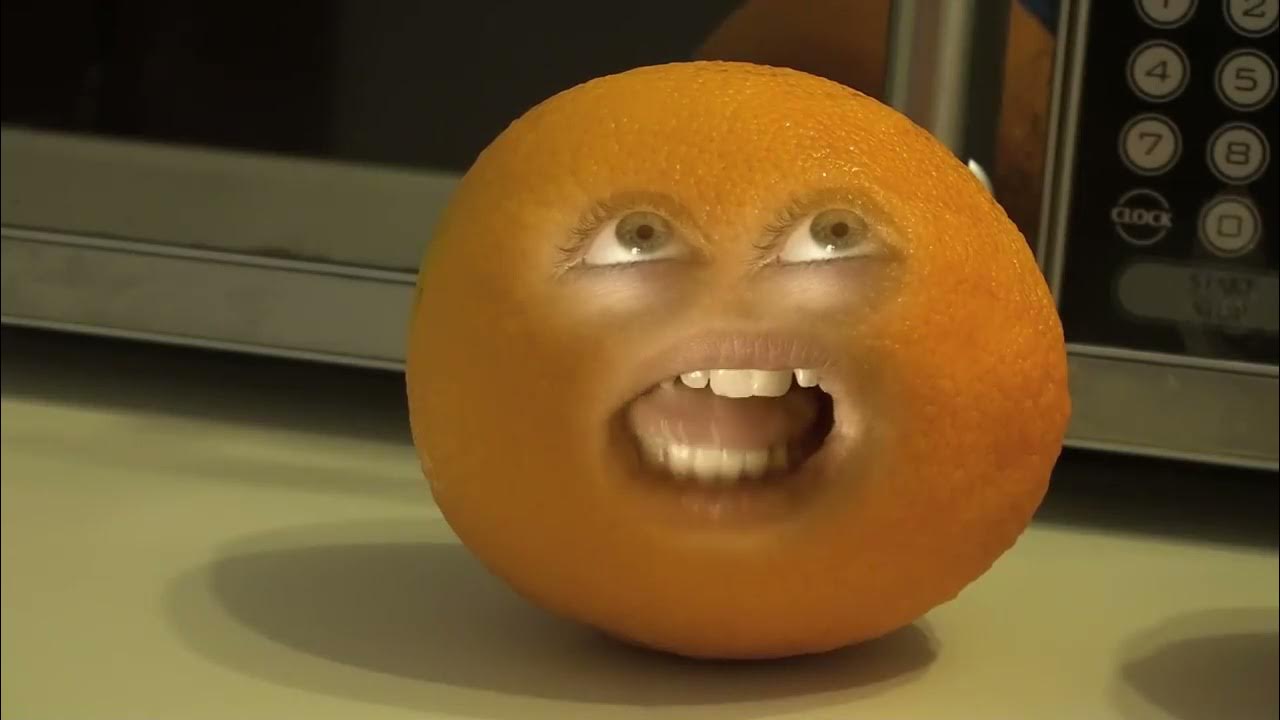 Annoying Orange Gets Blended Recordingmp4 Youtube