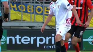 Michael Krohn Dehli m. quadriceps ruptur Sevilla vs Shakhtar Donetsk