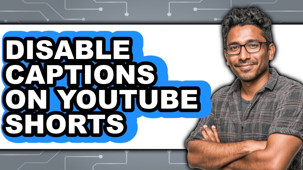 How to Disable Captions on Youtube Shorts (easy Method)