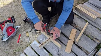 Building plant stands for vegetable container gardening