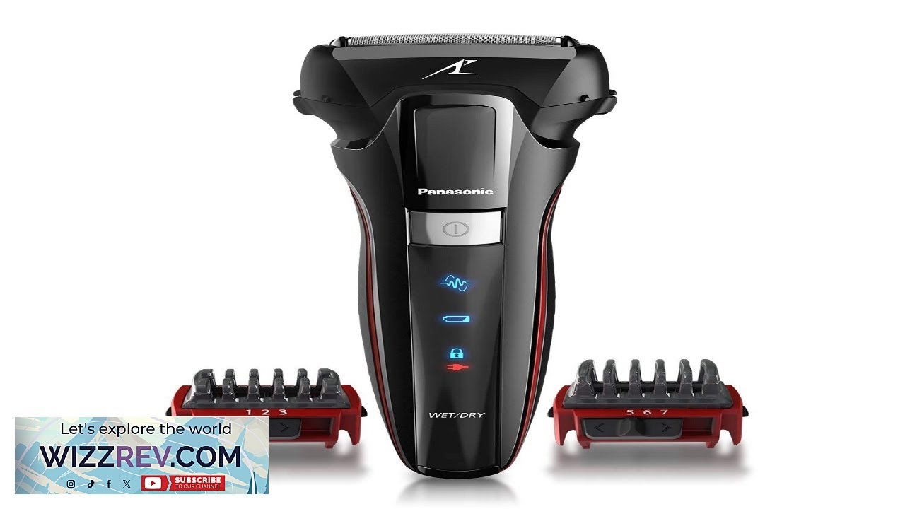 Panasonic Hybrid Wet Dry Shaver Trimmer & Detailer with Two Adjustable ...