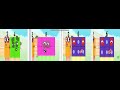 4 Numberblocks - Eighteens