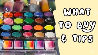 face paint for beginners + buying supplies