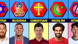 Religion Of Famous Football Players. Christian • Muslim • Buddha. Part - 04