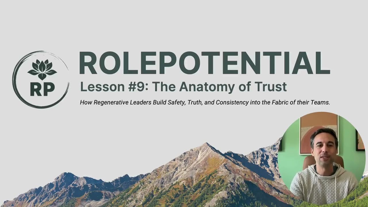 Lesson 9: The Regenerative Way to Rebuilding Trust in Sales | The Regenerative Sales Series
