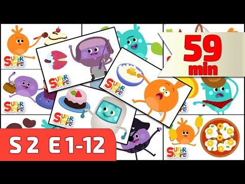 Мультик для детей, для младенцев - The Bumble Nums 13-24 серии - S2E1-12 - Cartoon for Kids