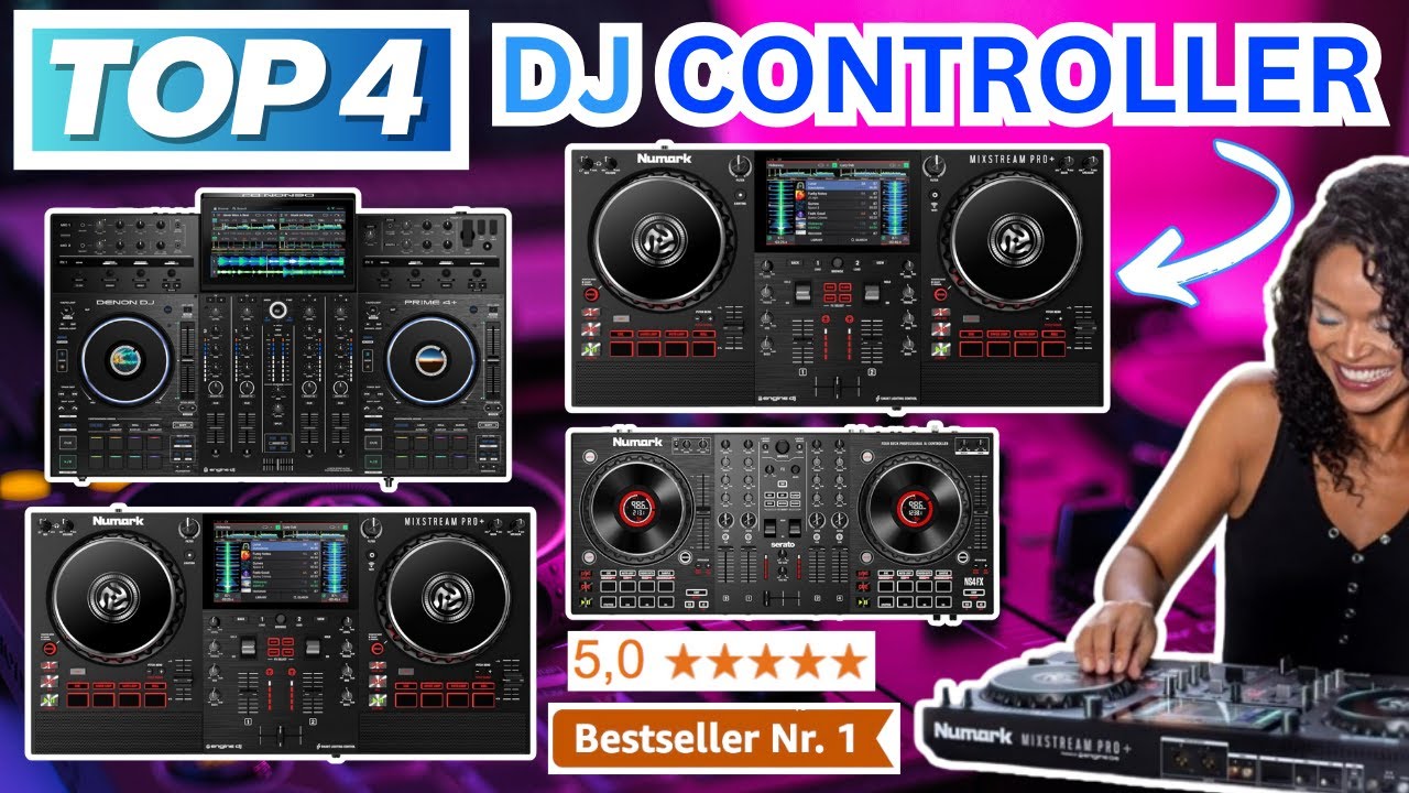 Beste DJ CONTROLLER (Testsieger 2026) | Top 4 DJ Controller Vergleich