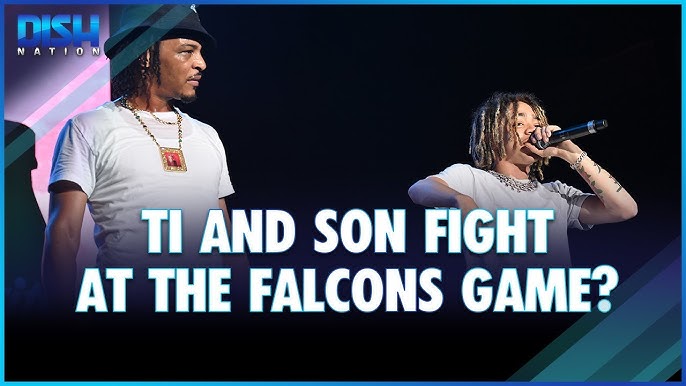 TI and Son Fight at the Falcons Game?