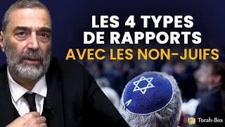 LES 4 TYPES DE RAPPORTS AVEC LES NON-JUIFS