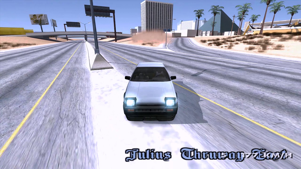 1983 Initial D Toyota Sprinter Trueno Gt Apex Ae86 Gta Mod By Gta World Modifications