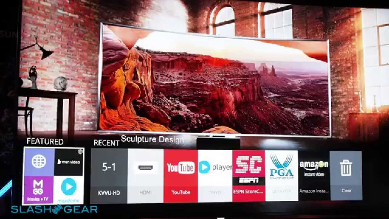 Samsung SUHD TV with Tizen Demo at CES 2015 - YouTube