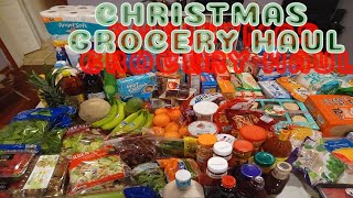 CHRISTMAS GROCERY HAUL| LETS GO SHOPPING