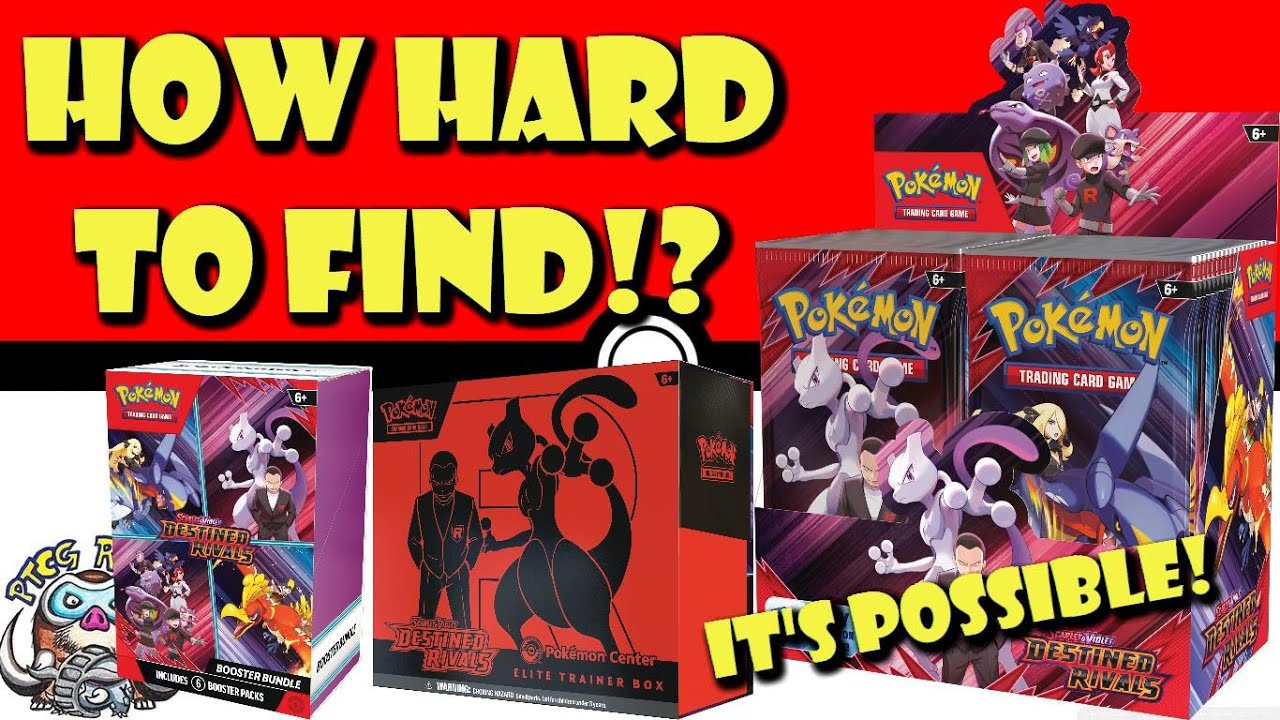 How Hard is it to PreOrder Destined Rivals? How to Find Packs! (Pokmon TCG News) How Hard is it to PreOrder Destined Rivals? How to Find Packs! (Pokmon TCG News)