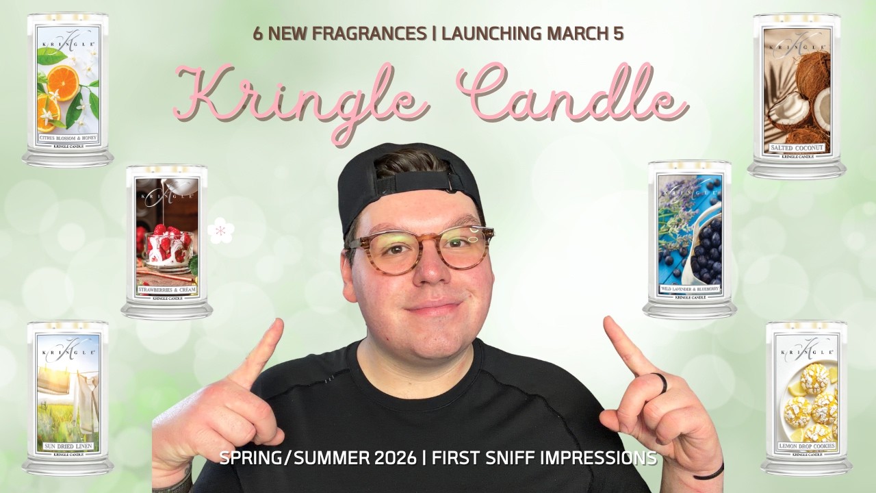 Коллекция свечей Kringle весна-лето 2026 | Первые ароматы