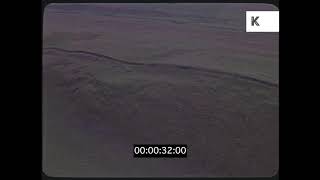 Yorkshire Moors Aerials, 1960s UK in HD from 35mm