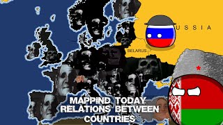 Mapping Today Europe (Relations between Countries - Belarus ) - Mr Incredible canny/Uncanny Part 90