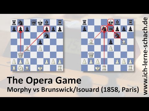 Paul Morphy's Opera Game - Every Move Explained For Chess Beginners 