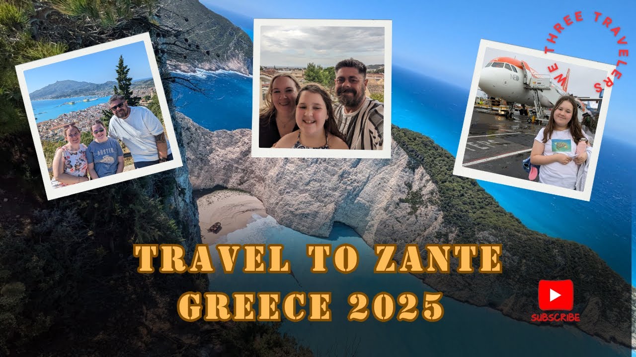 TRAVEL DAY Zante Holiday Vlog Series May 2025 - The beautiful island of Zakynthos Greece