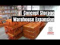 Concept Storage Solutions Warehouse Expansion