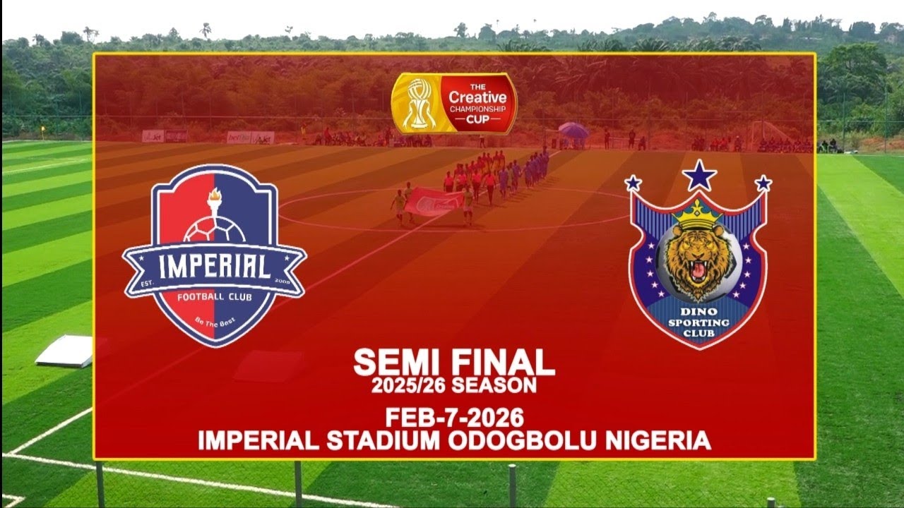 Imperial Fc vs Dino Sc Semifinal Cup Game Tcc 2025/26