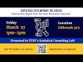 Statistical Tests Without the Stress | How to Choose the Right Test for Your Research