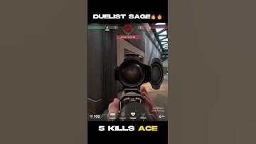 ACE with Operator | Sage | Valorant