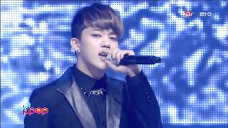 [130312] B.A.P (비에이피) - Rain Sound (빗소리) + One Shot (원샷) @ Arirang TV Simply Kpop Resimi